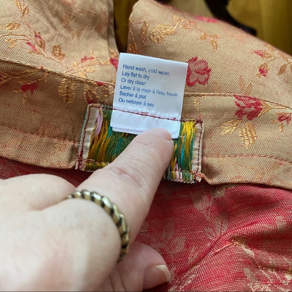 APRIL CORNELL CROPPED WIDE LEG TROUSERS - Picture 10 of 12